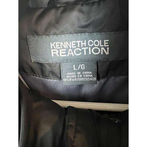 Kenneth Cole Reaction down puffer jacket coat Womens L Large - Picture 3 of 11
